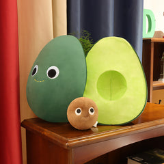 Cute Avocado Stuffed Cushion