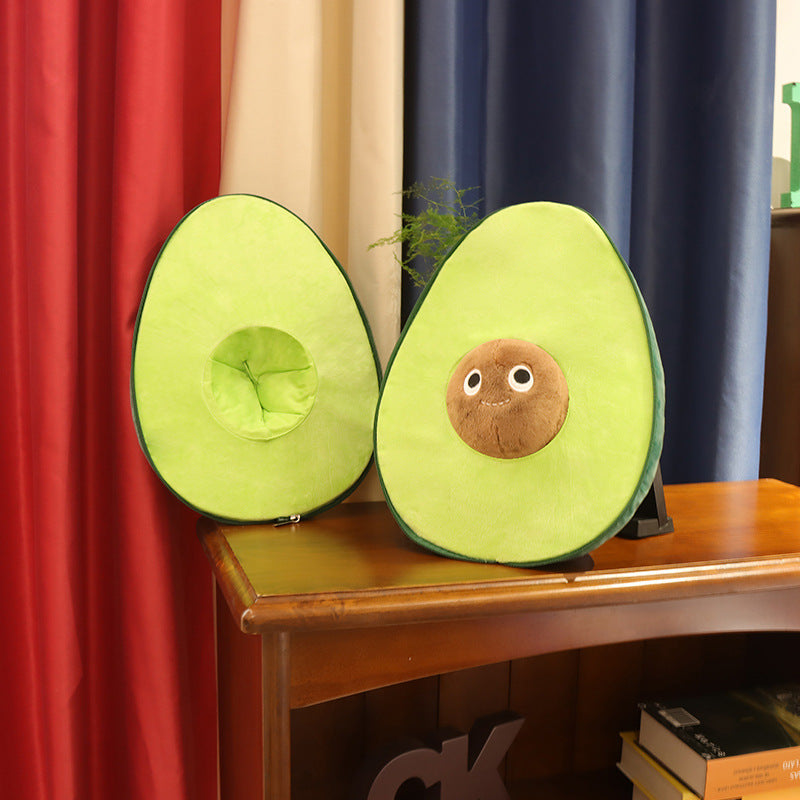 Cute Avocado Stuffed Cushion